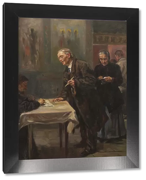 Registration before confession, 1915