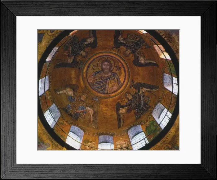 Framed Print : Christ Pantocrator, 1037-1050 Framed Print : Christ Pantocrator, 1037-1050