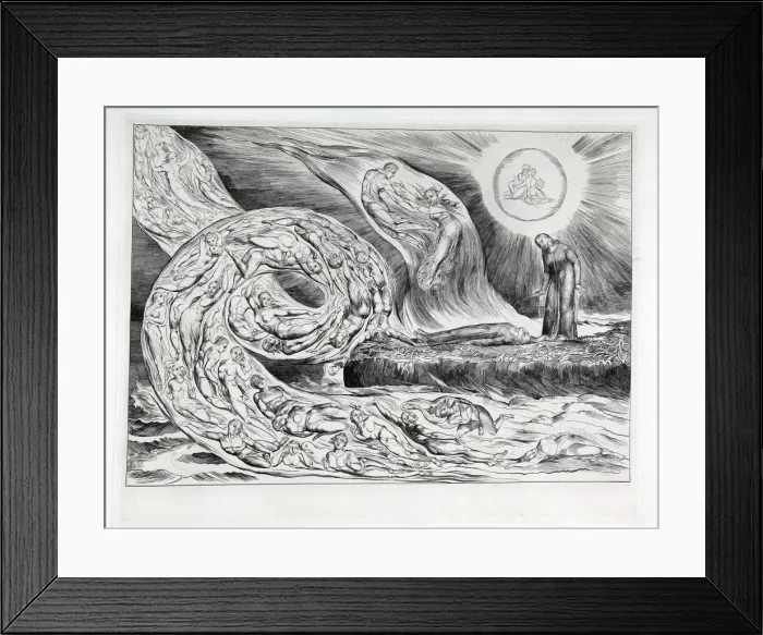 Framed Print : Paolo and Francesca (The Whirlwind of Lovers), 1826-1827 Framed Print : Paolo and Francesca (The Whirlwind of Lovers), 1826-1827