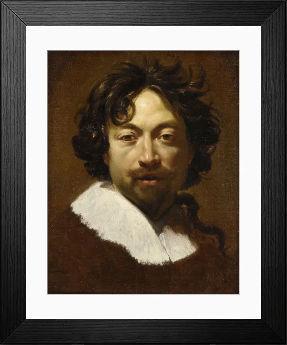 Framed Print : Self-Portrait, ca 1627 Framed Print : Self-Portrait, ca 1627