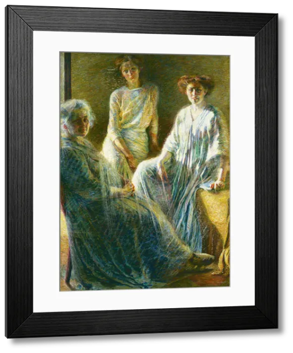 Framed Print : Tre donne (Three women), 1909-1910 Framed Print : Tre donne (Three women), 1909-1910