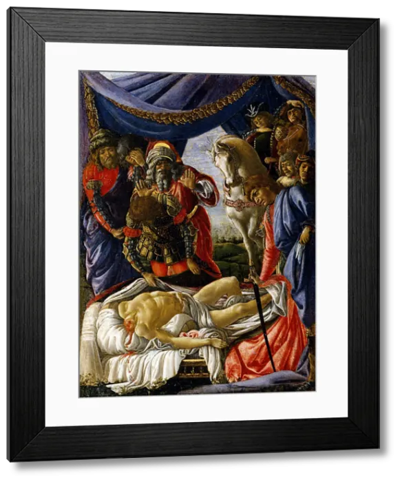 Framed Print : The Discovery of the Body of Holofernes, 1470-1472 Framed Print : The Discovery of the Body of Holofernes, 1470-1472