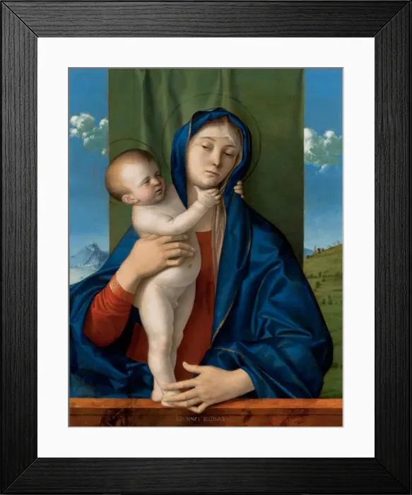 Framed Print : The Virgin and Child, c. 1480-1485 Framed Print : The Virgin and Child, c. 1480-1485