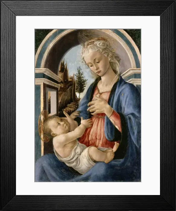 Framed Print : The Virgin and Child, ca 1467 Framed Print : The Virgin and Child, ca 1467