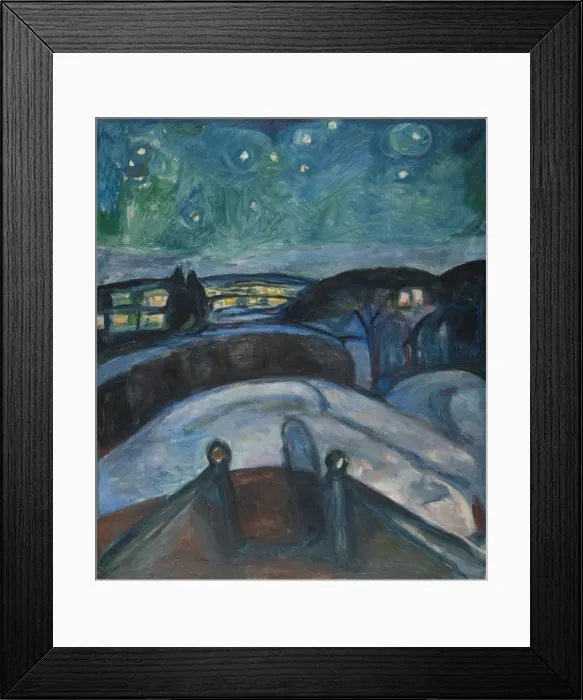 Framed Print : The Starry Night, 1922-1924 Framed Print : The Starry Night, 1922-1924