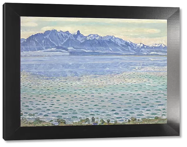 Lake Thun with Stockhorn Range, 1904