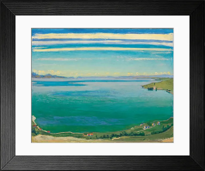 Framed Print : Lake Geneva seen from Chexbres, 1904-1905 Framed Print : Lake Geneva seen from Chexbres, 1904-1905
