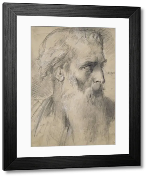 Framed Print : Moses, ca 1854 Framed Print : Moses, ca 1854
