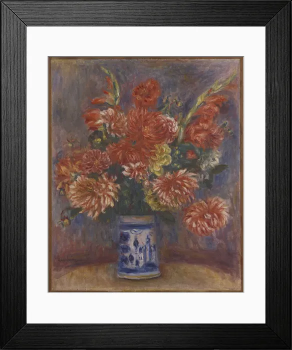 Framed Print : Dahlias, 1918 Framed Print : Dahlias, 1918