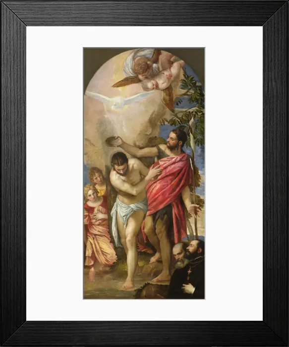 Framed Print : The Baptism of Christ, ca 1561 Framed Print : The Baptism of Christ, ca 1561