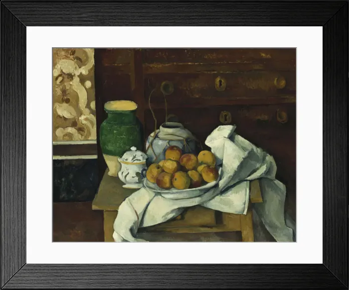 Framed Print : Still life with commode, ca 1883-1887 Framed Print : Still life with commode, ca 1883-1887