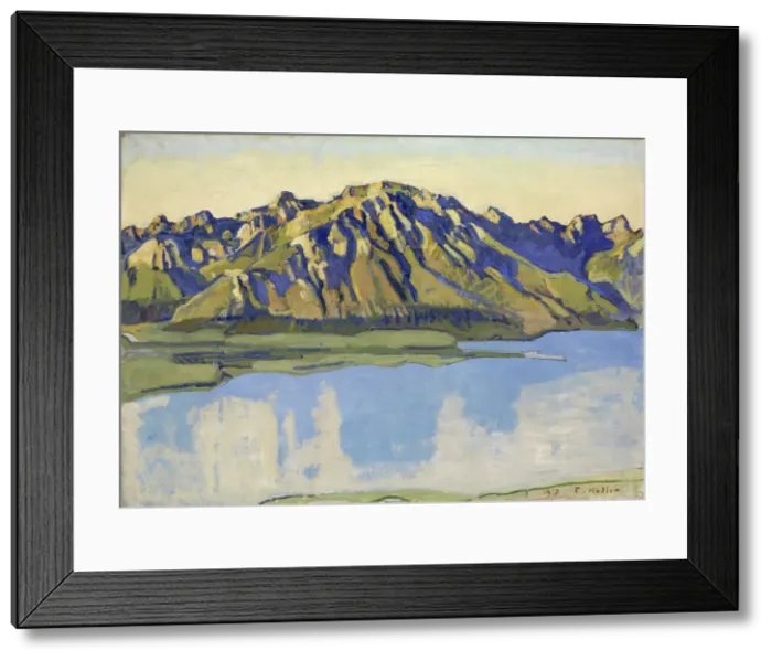 Framed Print : Le Grammont in the morning sun, 1917 Framed Print : Le Grammont in the morning sun, 1917