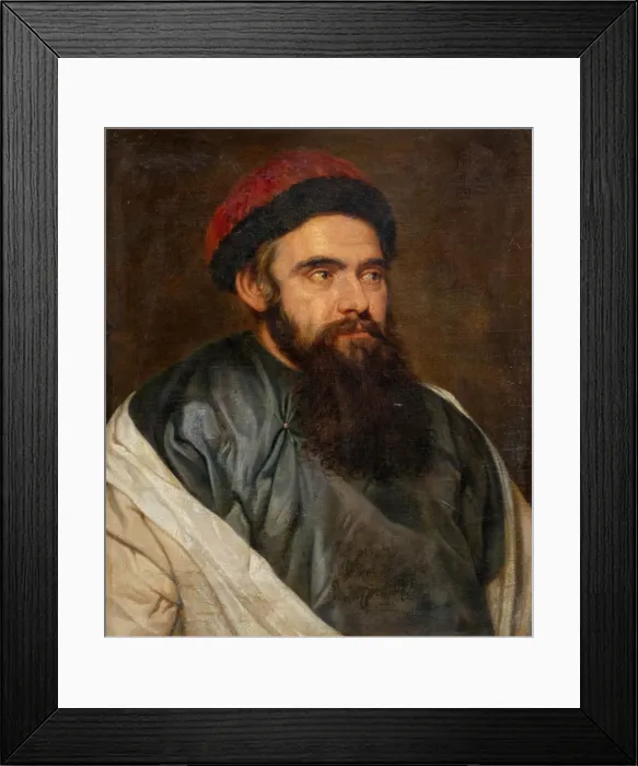 Framed Print : Portrait of Martino Martini (1614-1661), Jesuit missionary and cartographer in China, 1654 Framed Print : Portrait of Martino Martini (1614-1661), Jesuit missionary and cartographer in China, 1654