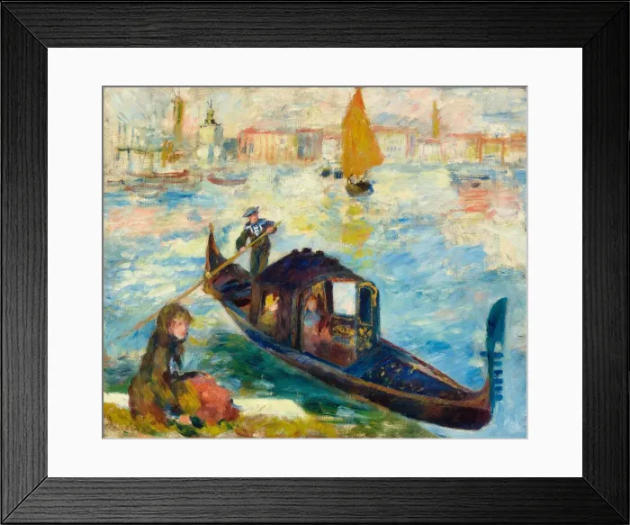 Framed Print : The Grand Canal, Venice (Gondola), 1881 Framed Print : The Grand Canal, Venice (Gondola), 1881