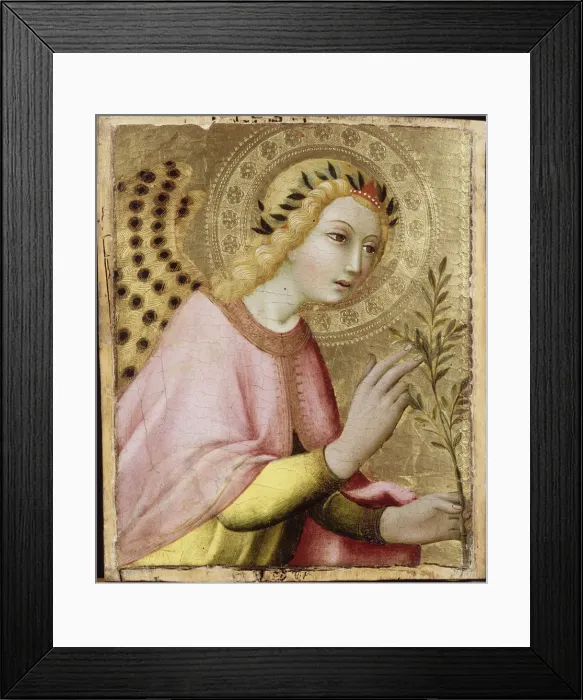 Framed Print : The Angel of the Annunciation, ca 1450-1500 Framed Print : The Angel of the Annunciation, ca 1450-1500