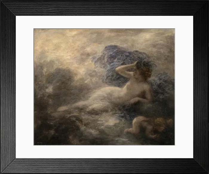 Framed Print : The Night (La Nuit), 1897 Framed Print : The Night (La Nuit), 1897