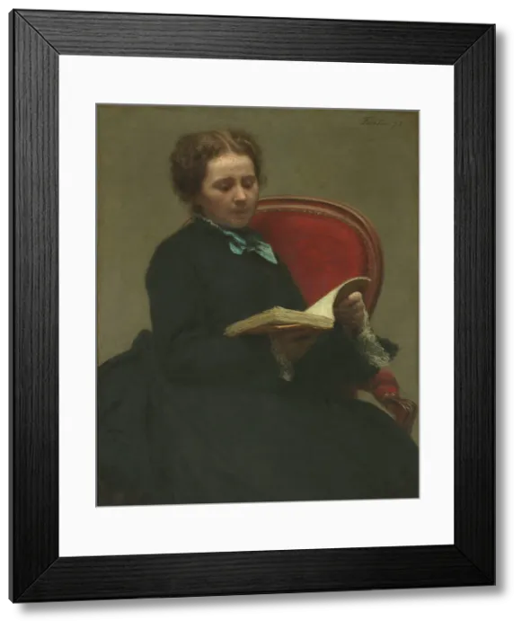Framed Print : Portrait of Victoria Dubourg, 1873 Framed Print : Portrait of Victoria Dubourg, 1873