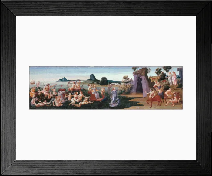 Framed Print : The procession of Thetis, c. 1490-1499 Framed Print : The procession of Thetis, c. 1490-1499