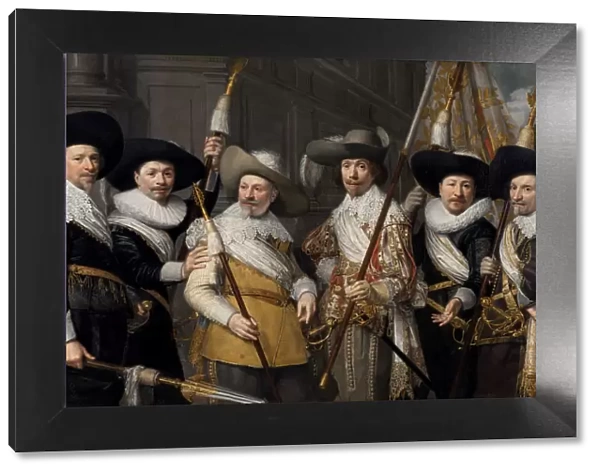 The Officers of the White Banner of Saint Sebastian militia company of The Hague, 1633