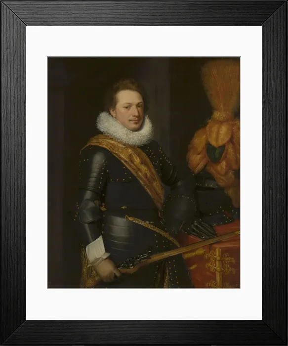 Framed Print : Portrait of Johan Wolfert van Brederode (1599-1655), c. 1623 Framed Print : Portrait of Johan Wolfert van Brederode (1599-1655), c. 1623