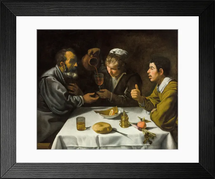 Framed Print : The Luncheon, c. 1618 Framed Print : The Luncheon, c. 1618