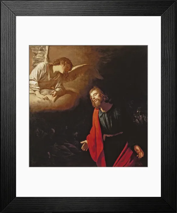 Framed Print : The Agony in the Garden, c. 1615 Framed Print : The Agony in the Garden, c. 1615