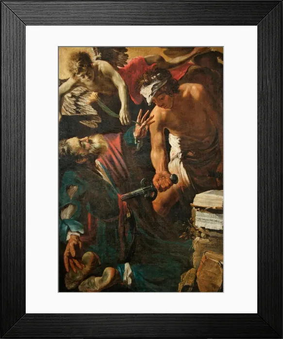 Framed Print : The Martyrdom of Saint Matthew, 1617 Framed Print : The Martyrdom of Saint Matthew, 1617