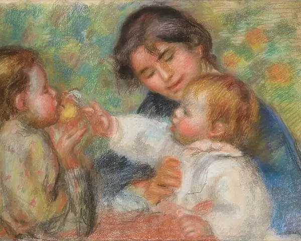 Child with an Apple (Gabrielle, Jean Renoir and a Little Girl), c. 1895