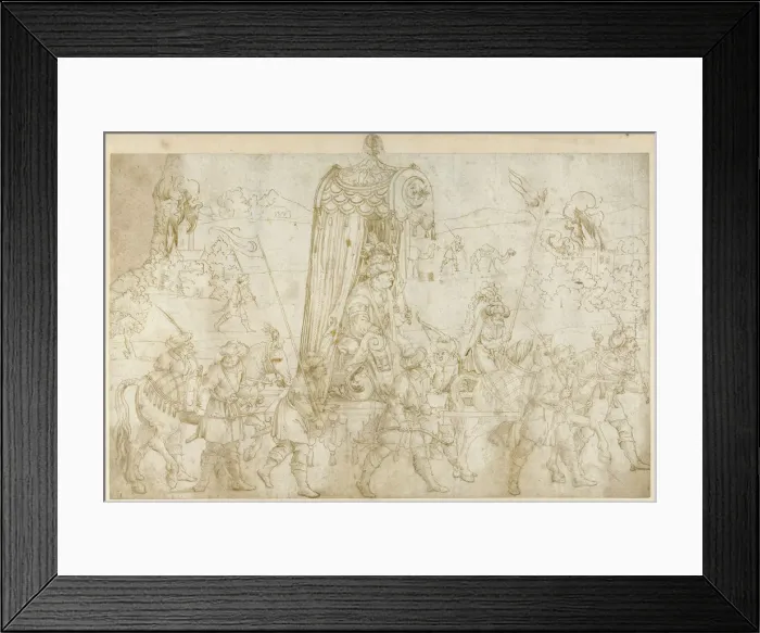 Framed Print : A Turkish Procession, 1532 Framed Print : A Turkish Procession, 1532