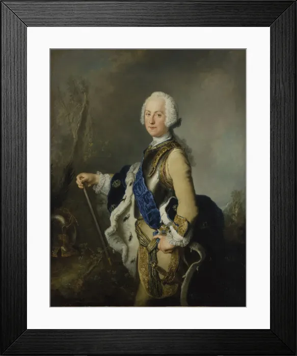 Framed Print : Portrait of Adolph Frederick (1710-1771), King of Sweden, 1743 Framed Print : Portrait of Adolph Frederick (1710-1771), King of Sweden, 1743