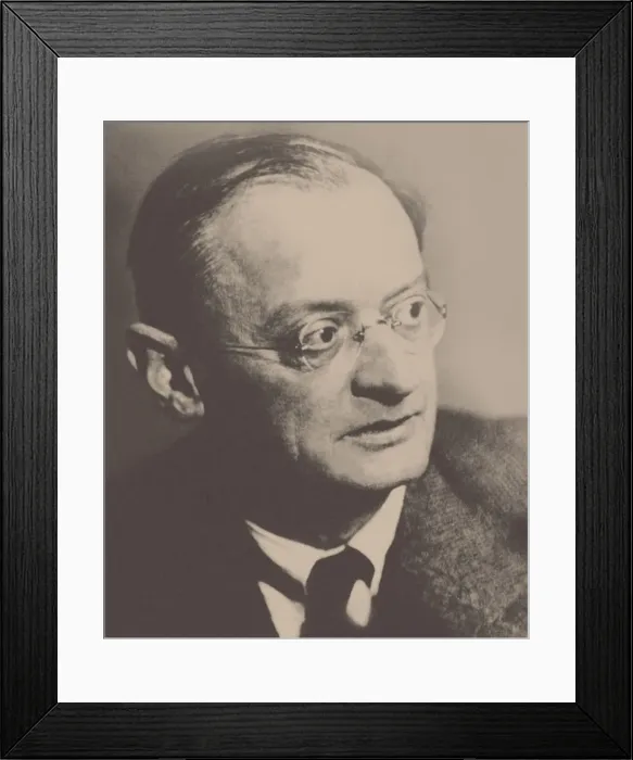Framed Print : Bruno Taut (1880-1938) Framed Print : Bruno Taut (1880-1938)