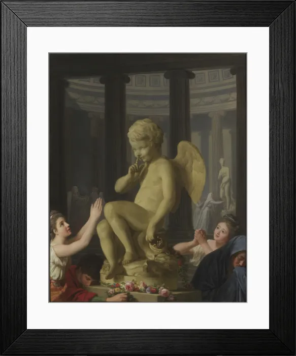 Framed Print : The Worship of Cupid, 1787 Framed Print : The Worship of Cupid, 1787