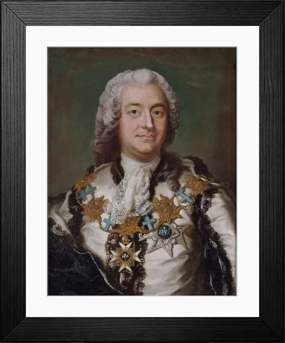 Framed Print : Portrait of Anders Johan von Hopken (1712-1789), 1759 Framed Print : Portrait of Anders Johan von Hopken (1712-1789), 1759