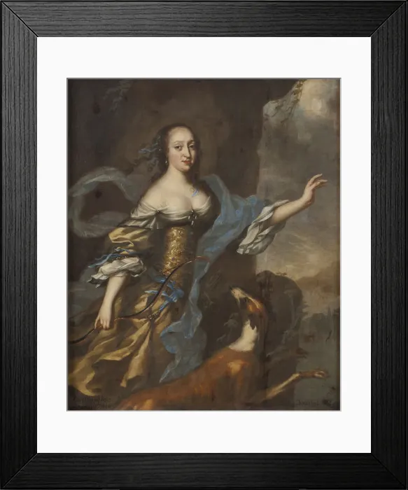 Framed Print : Portrait of Princess Anna Dorothea of Holstein-Gottorp (1640-1713) Framed Print : Portrait of Princess Anna Dorothea of Holstein-Gottorp (1640-1713)