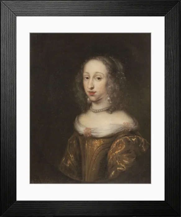 Framed Print : Portrait of Princess Anna Dorothea of Holstein-Gottorp (1640-1713) Framed Print : Portrait of Princess Anna Dorothea of Holstein-Gottorp (1640-1713)