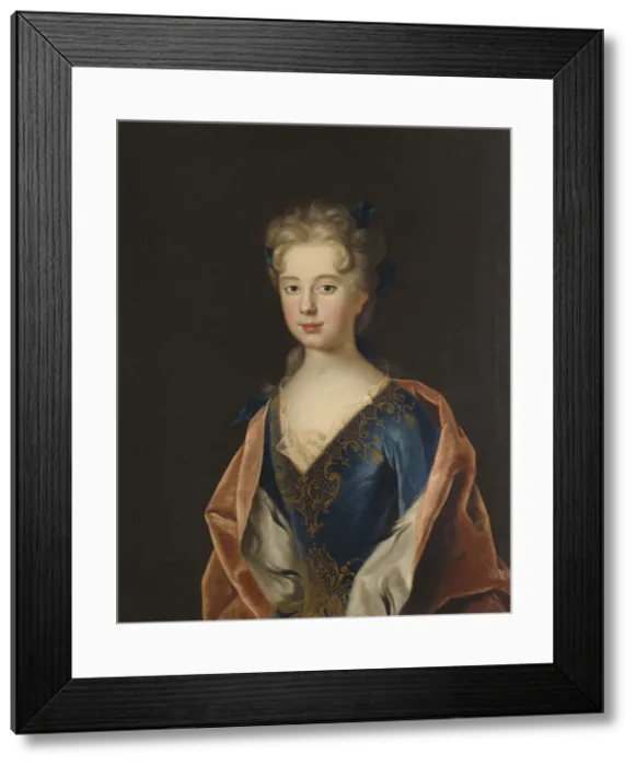Framed Print : Portrait of Princess Anna Leszczynska (1699-1717), 1712 Framed Print : Portrait of Princess Anna Leszczynska (1699-1717), 1712