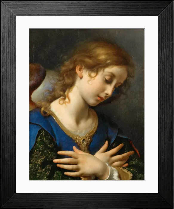 Framed Print : The Angel of the Annunciation, c. 1653 Framed Print : The Angel of the Annunciation, c. 1653