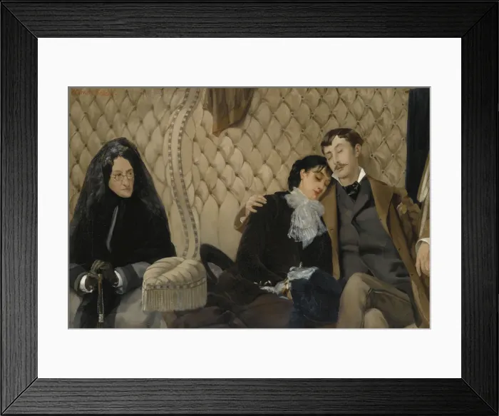 Framed Print : The Vigil (Les Fiances) Framed Print : The Vigil (Les Fiances)