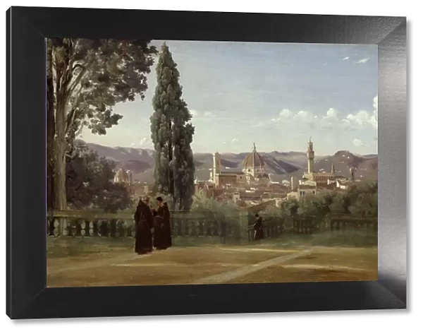 View of Florence from the Boboli Gardens, ca 1835-1840
