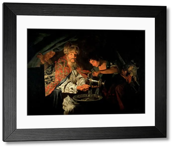 Framed Print : Pilate Washing his Hands, c. 1650 Framed Print : Pilate Washing his Hands, c. 1650