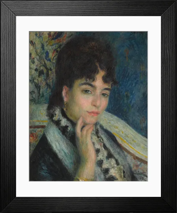 Framed Print : Madame Alphonse Daudet, 1876 Framed Print : Madame Alphonse Daudet, 1876