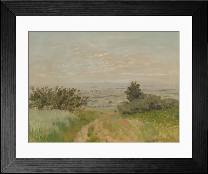 Framed Print : View of the Argenteuil Plain from the Sannois Hills, 1872 Framed Print : View of the Argenteuil Plain from the Sannois Hills, 1872