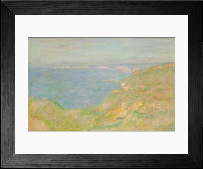 Framed Print : The Cliff at Fecamp, 1897 Framed Print : The Cliff at Fecamp, 1897