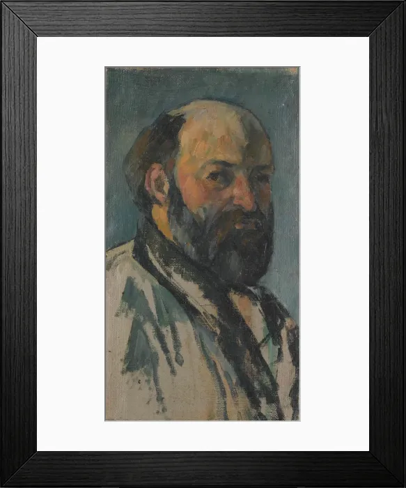 Framed Print : Self-Portrait, ca 1877-1880 Framed Print : Self-Portrait, ca 1877-1880