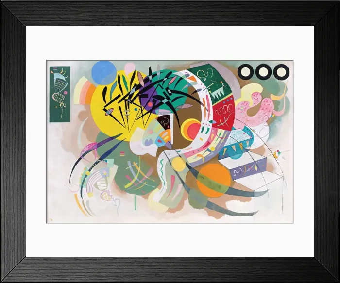 Framed Print : Dominant Curve (Courbe dominante), 1936 Framed Print : Dominant Curve (Courbe dominante), 1936