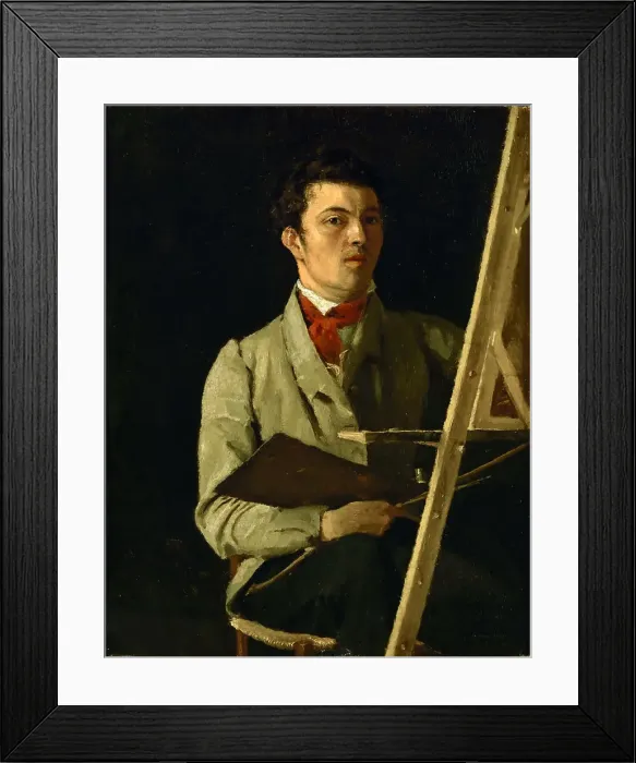 Framed Print : Self-Portrait, 1825 Framed Print : Self-Portrait, 1825