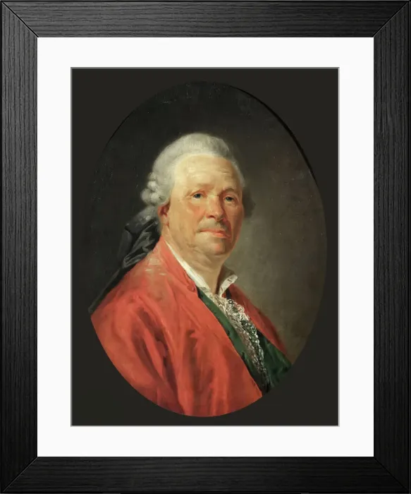 Framed Print : Portrait of the composer Christoph Willibald Ritter von Gluck (1714-1787), 1777 Framed Print : Portrait of the composer Christoph Willibald Ritter von Gluck (1714-1787), 1777