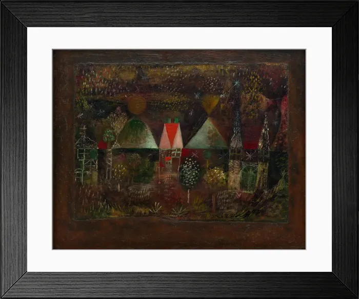 Framed Print : Night Feast, 1921 Framed Print : Night Feast, 1921