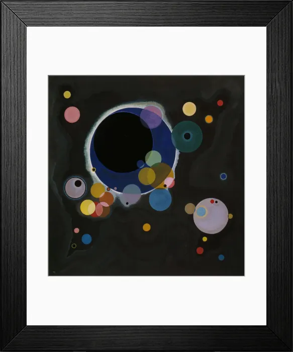 Framed Print : Several Circles, 1926 Framed Print : Several Circles, 1926