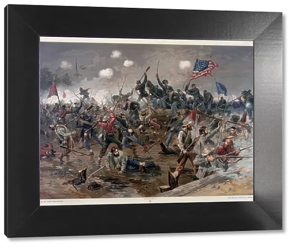 The Battle of Spotsylvania Court House, 1887